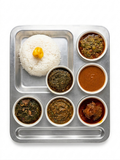 White rice and sauce